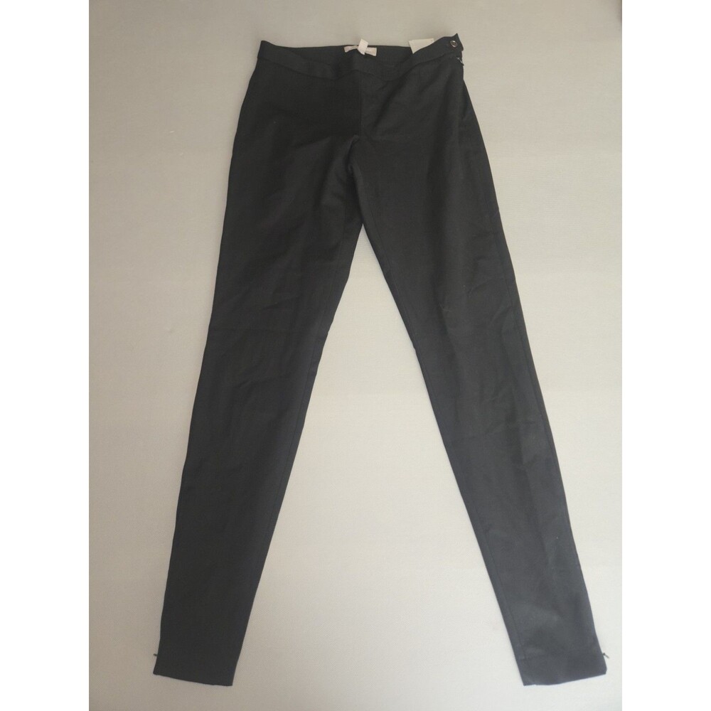Banana Republic Sloan Black Pants Size 2L Womens Stretch Slim Fit Trousers